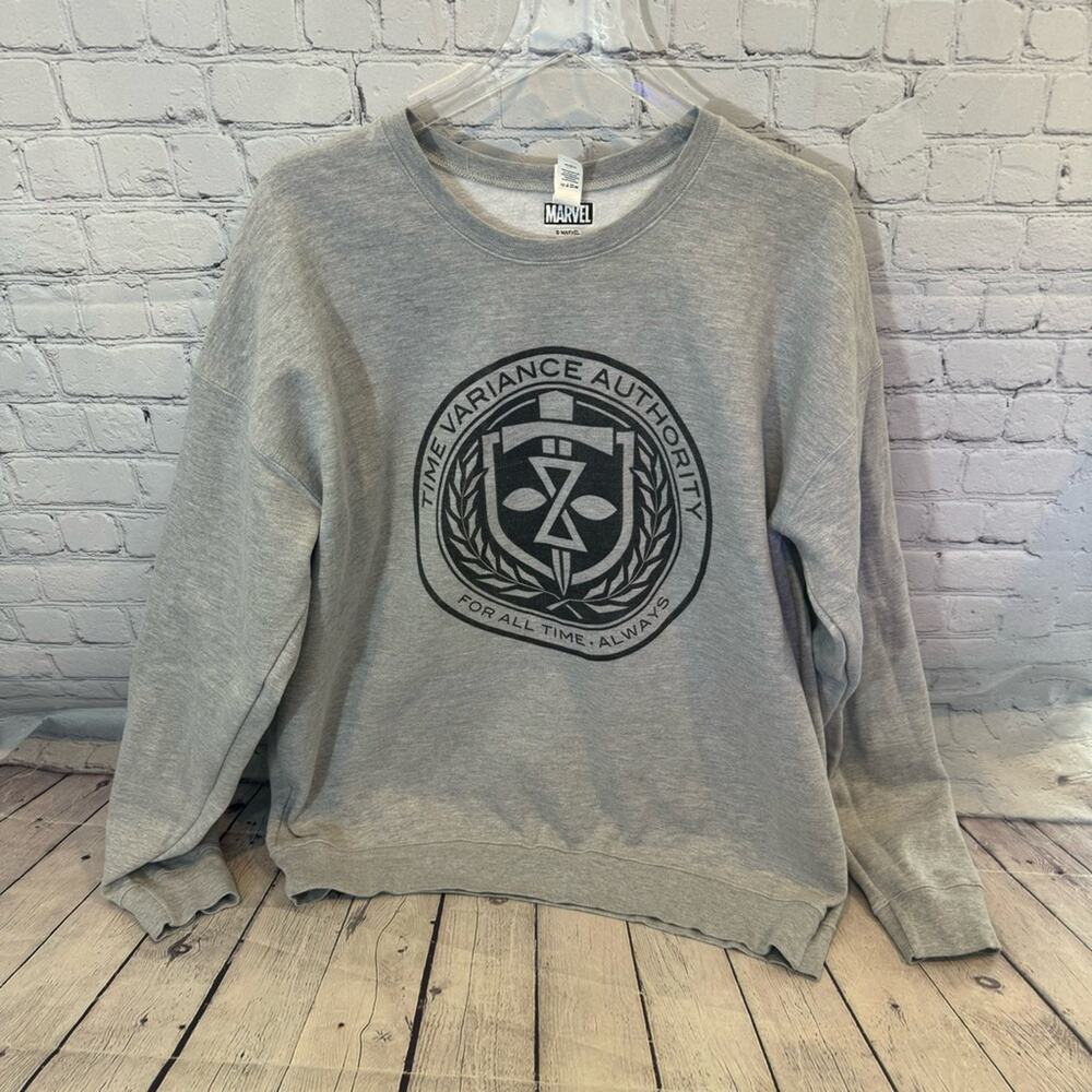 Disney Marvel Loki TVA Time Variance Authority Sweatshirt